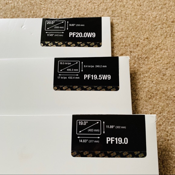 3M privacy screen 3 filters new - Picture 2 of 8